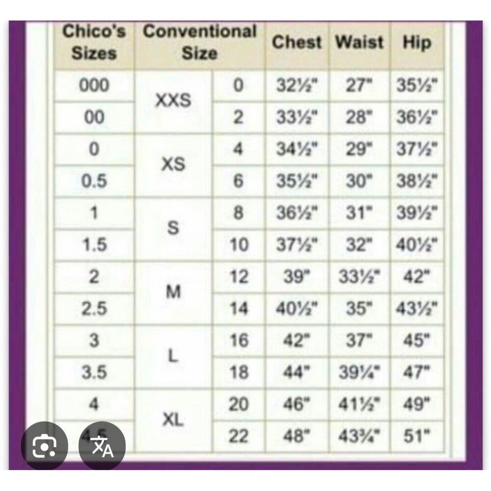 Chico’s Womens Open Front Cardigan Sweater Purple Long Sleeve Size 1 - Picture 17 of 17